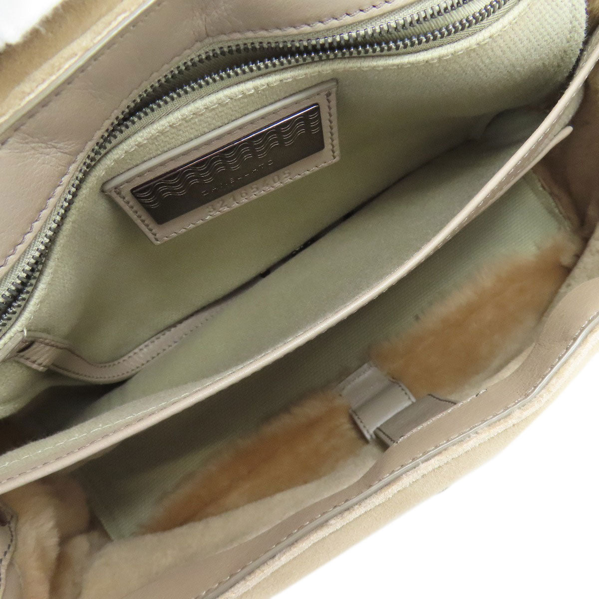 ZANELLATO Postina 2WAY Tote Bag Fur SuedeLadies [Used]
