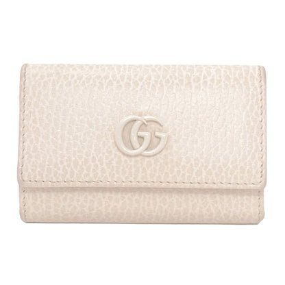 GUCCI 456118 GG Marmont Double G key holder Leather Ladies [Used]