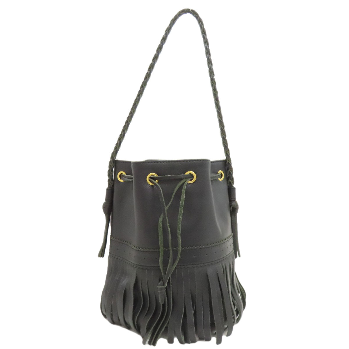 J&M Davidson Fringe Carnival 2WAY Tote Bag Leather Ladies [Used]