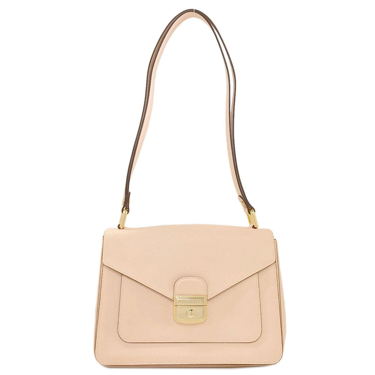 Longchamp Le Pliage Heritage Shoulder Bag Leather Ladies [Used]