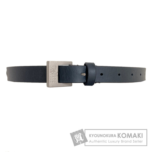 MaisonMargiela logo belt Leather mens [Used]