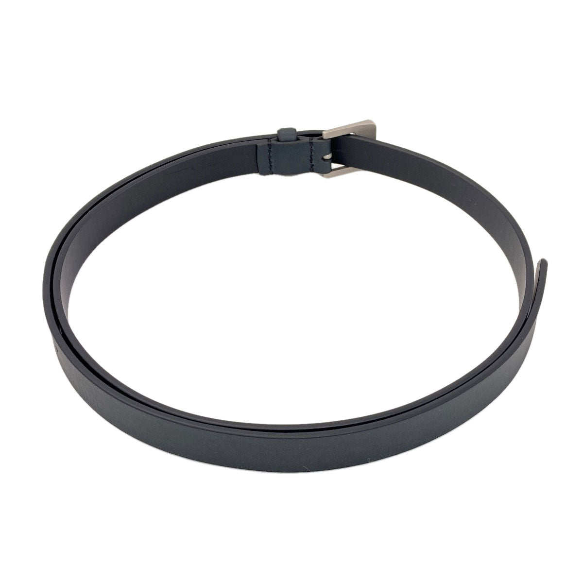 MaisonMargiela logo belt Leather mens [Used]