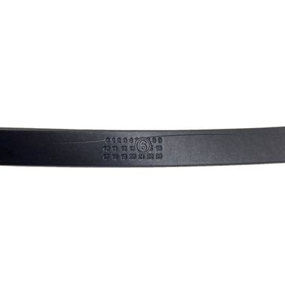 MaisonMargiela logo belt Leather mens [Used]