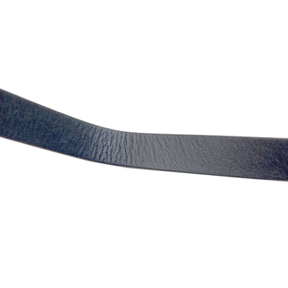 MaisonMargiela logo belt Leather mens [Used]