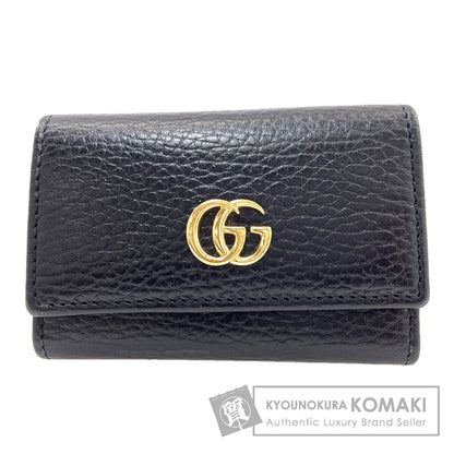 GUCCI 735807 GG Marmont key holder Leather Ladies [Used]