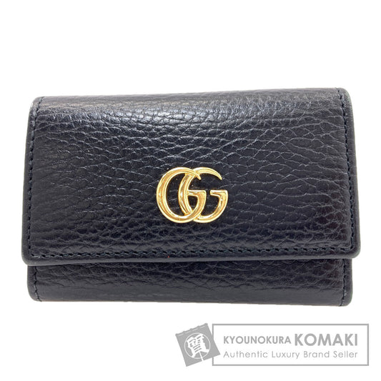 GUCCI 735807 GG Marmont key holder Leather Ladies [Used]