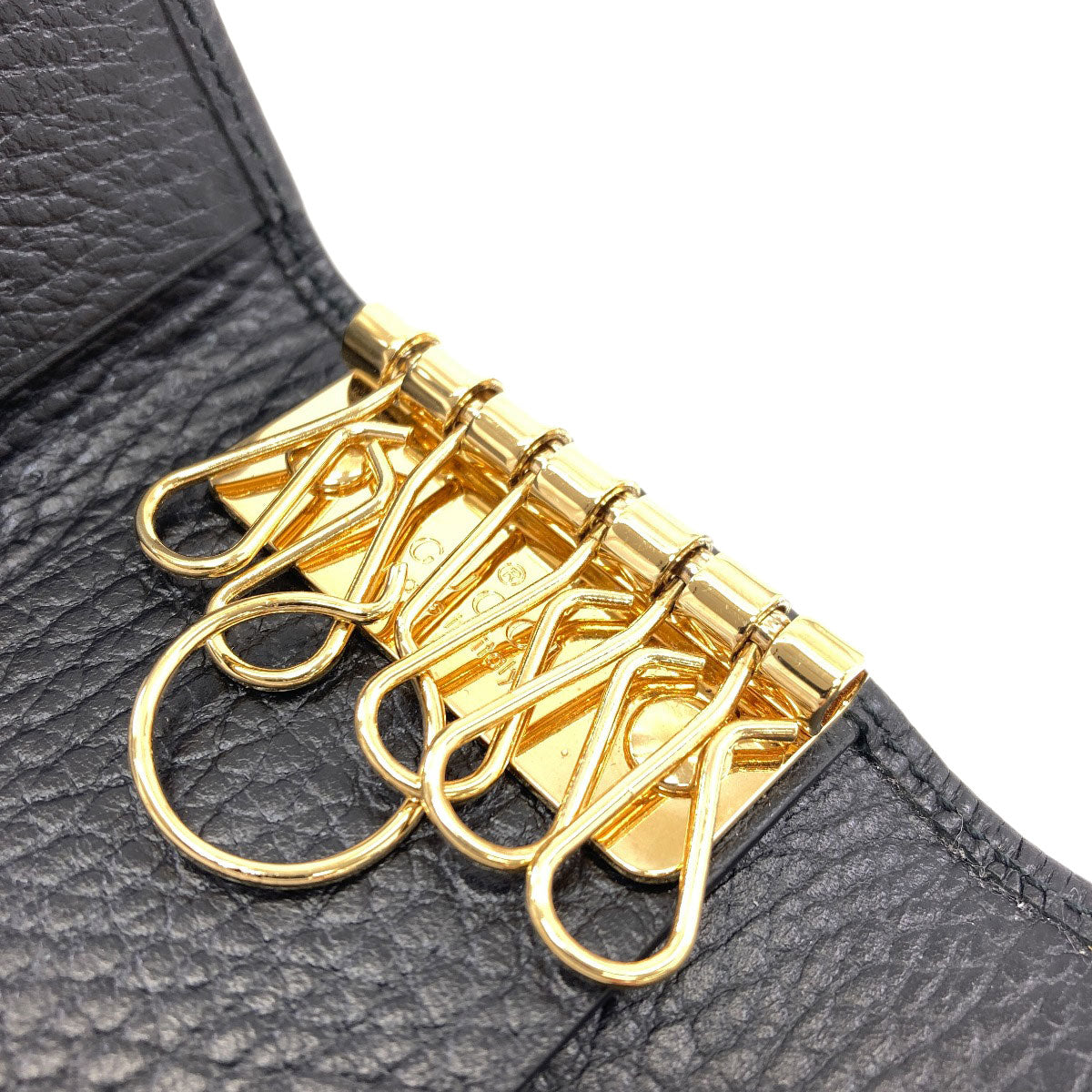 GUCCI 735807 GG Marmont key holder Leather Ladies [Used]