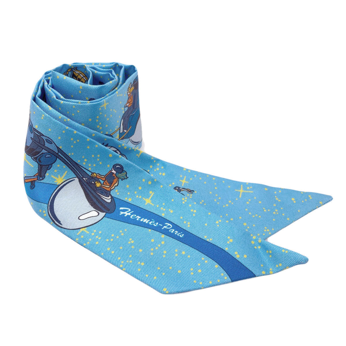 HERMES Twilly Scarf Silk Ladies [Used]