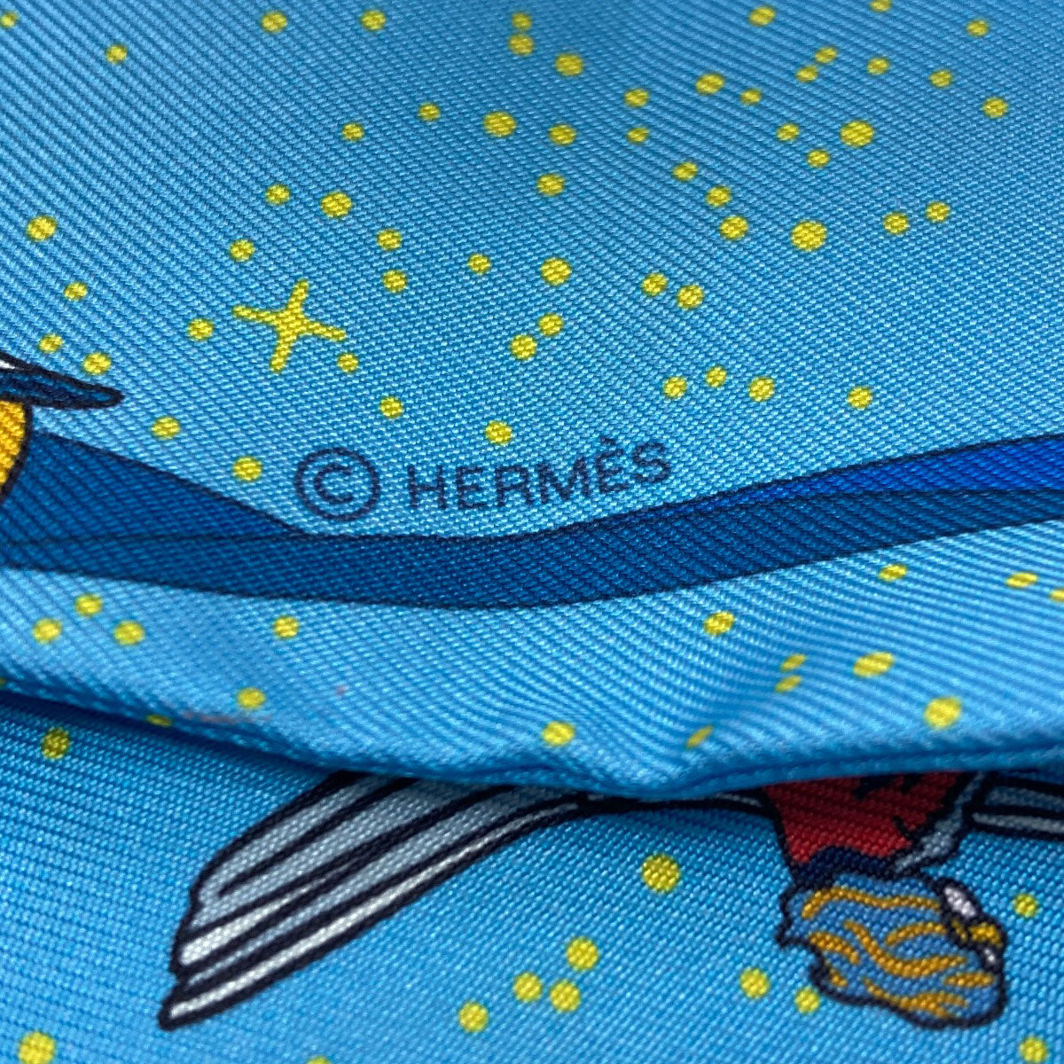 HERMES Twilly Scarf Silk Ladies [Used]