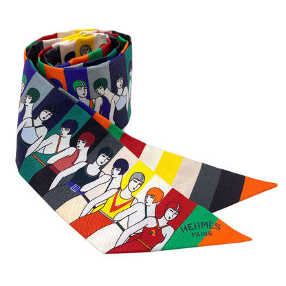 HERMES Twilly Scarf Silk Ladies [Used]