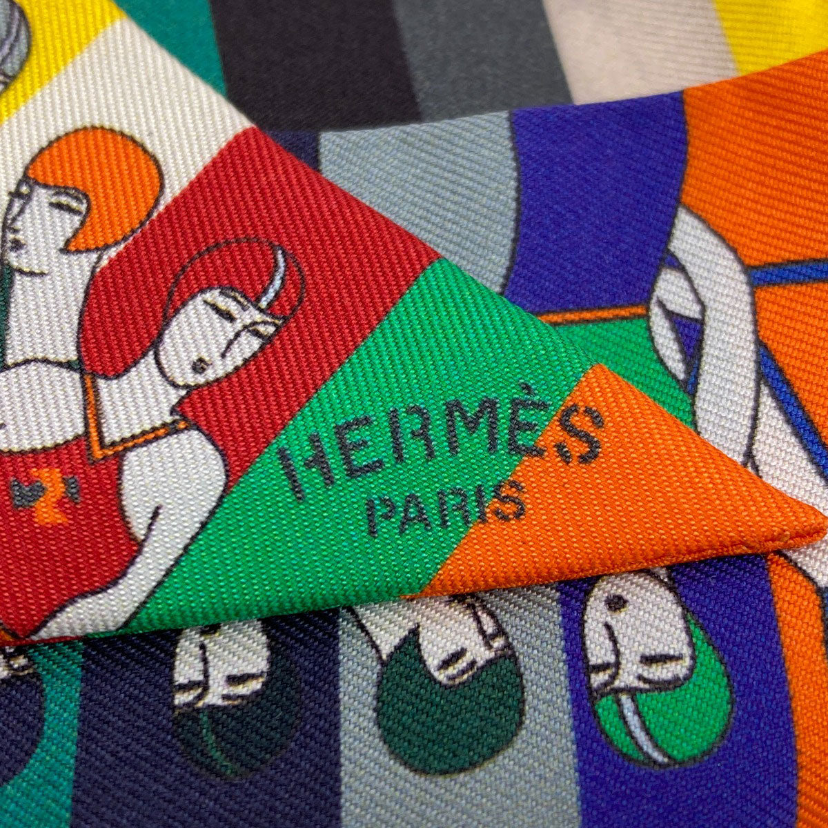 HERMES Twilly Scarf Silk Ladies [Used]