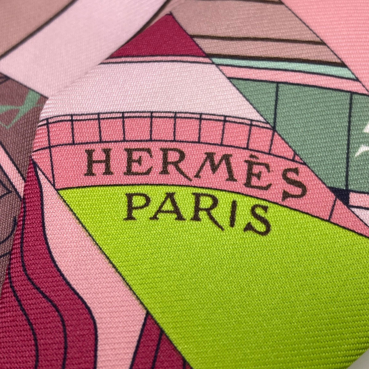 HERMES Twilly Scarf Silk Ladies [Used]