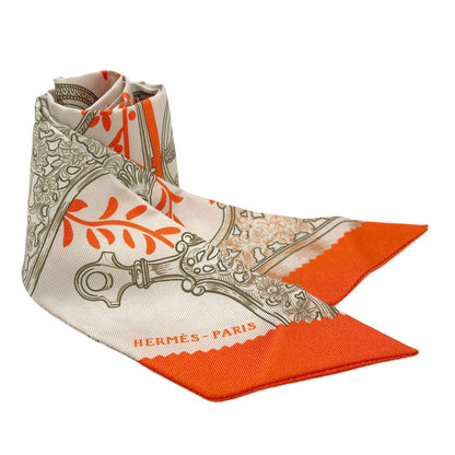 HERMES Twilly Scarf Silk Ladies [Used]