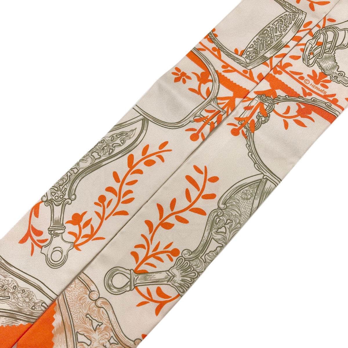 HERMES Twilly Scarf Silk Ladies [Used]