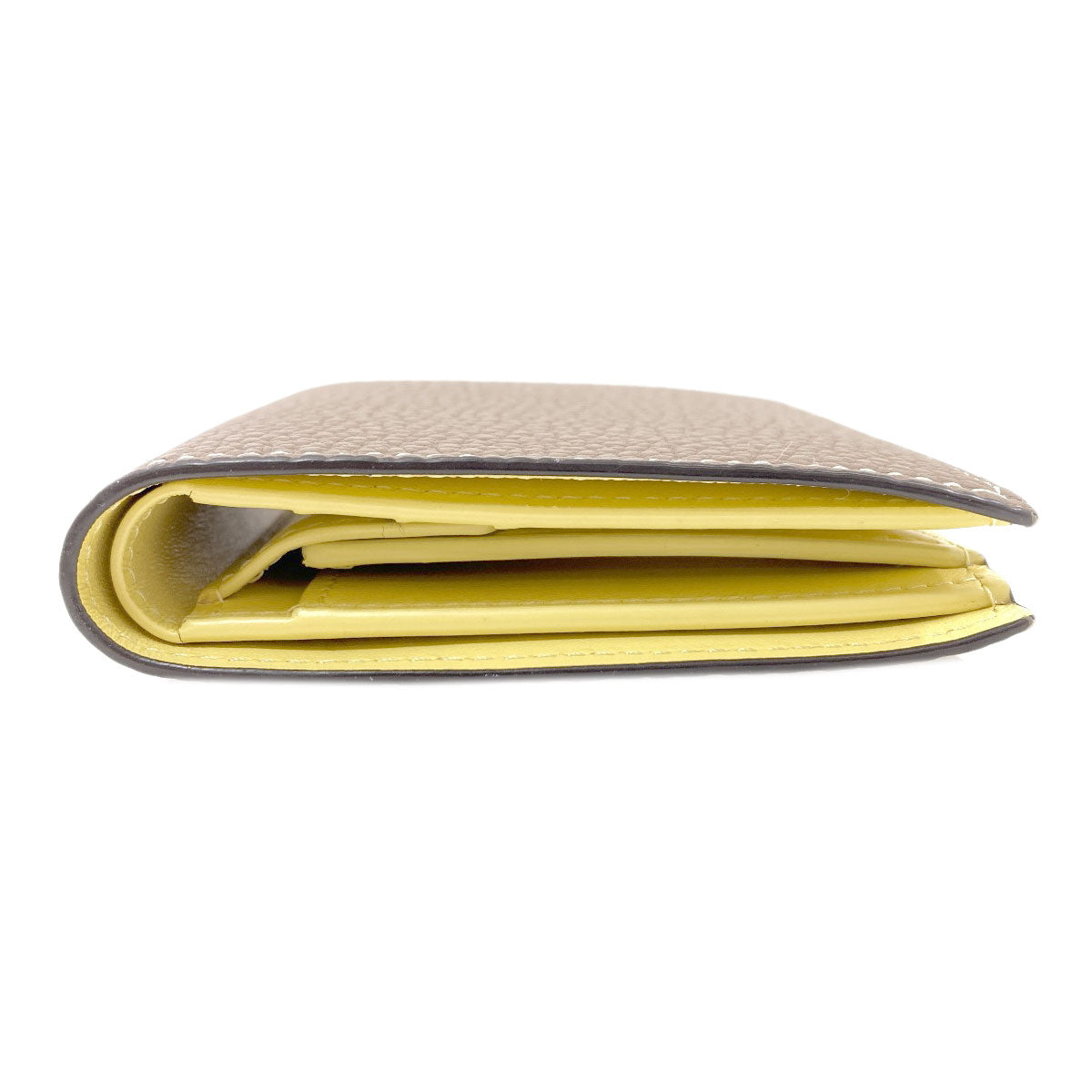 SELECT GOODS * For more information on brand bargains Bifold Wallet with Coin Pocket Leather Ladies [Used]
