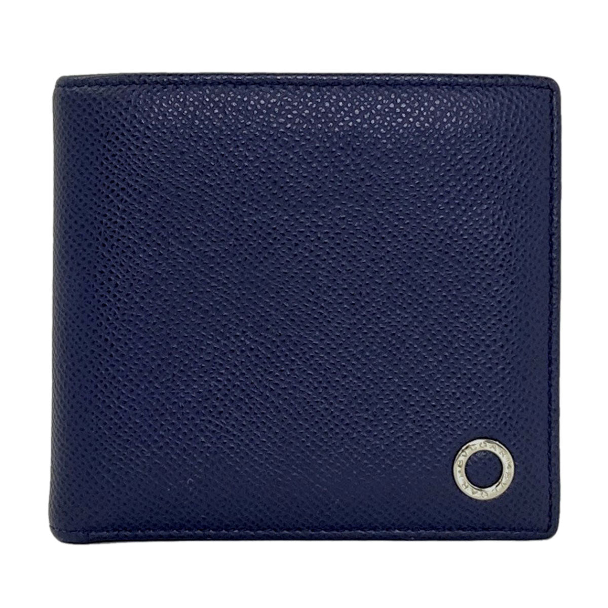 BVLGARI BVLGARI BVLGARI Bifold Wallet with Coin Pocket Leather Ladies [Used]