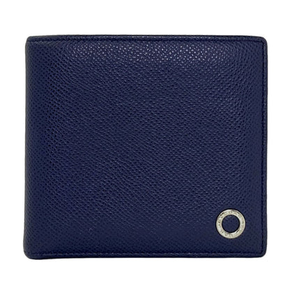BVLGARI BVLGARI BVLGARI Bifold Wallet with Coin Pocket Leather Ladies [Used]