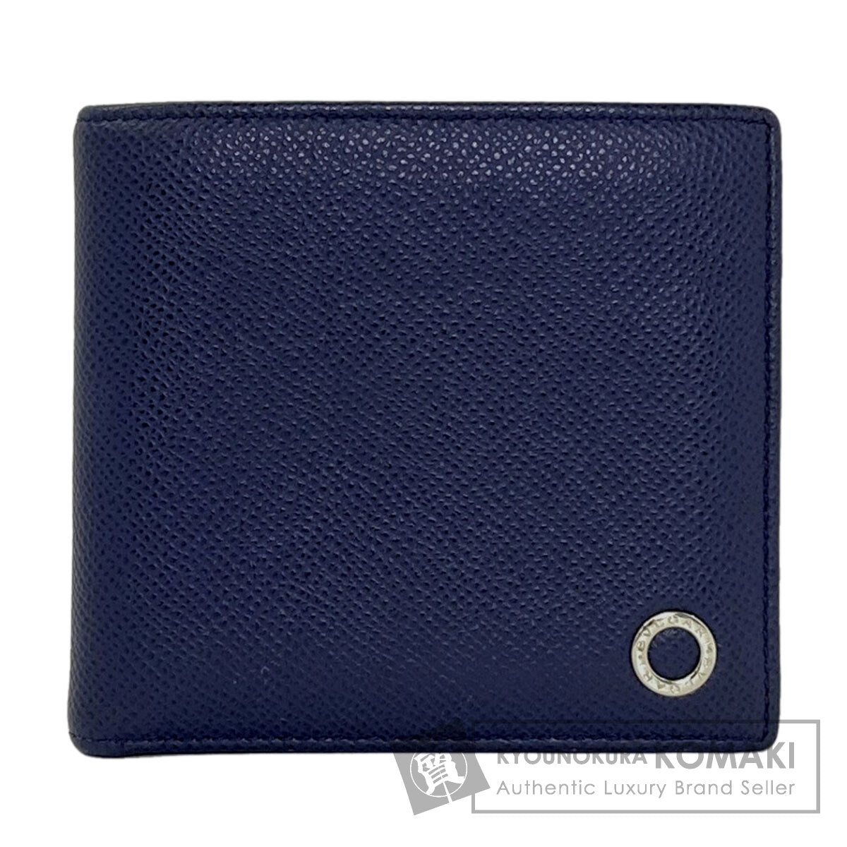 BVLGARI BVLGARI BVLGARI Bifold Wallet with Coin Pocket Leather Ladies [Used]