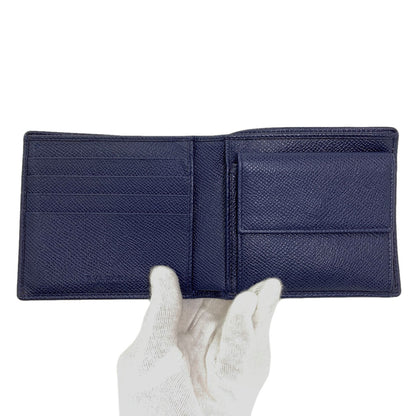 BVLGARI BVLGARI BVLGARI Bifold Wallet with Coin Pocket Leather Ladies [Used]