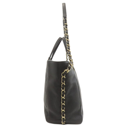 CHANEL Matelasse GoldHardware 2WAY Tote Bag Calf Ladies [Used]