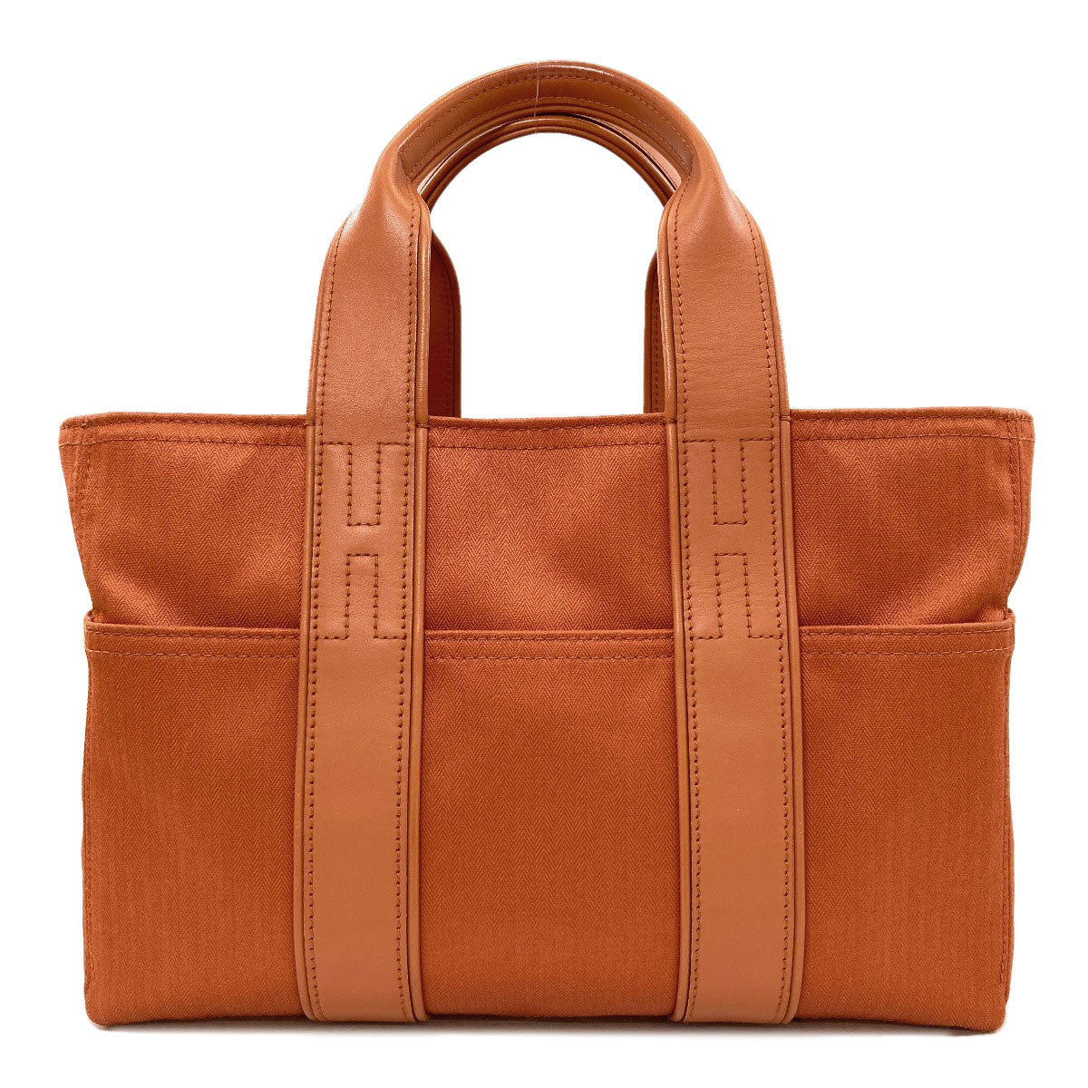HERMES Acape Luco PM Handbag Cotton PolyesterLadies [Used]
