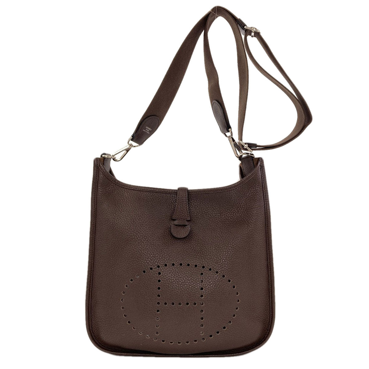 HERMES Evelyne3 PM SilverHardware Shoulder Bag Taurillon Clemence Ladies [Used]
