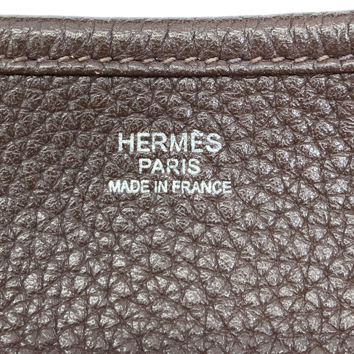 HERMES Evelyne3 PM SilverHardware Shoulder Bag Taurillon Clemence Ladies [Used]