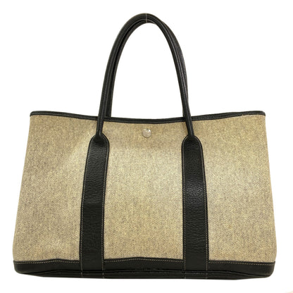 HERMES Garden Party PM Silver Hardware Handbag Towar Ladies [Used]