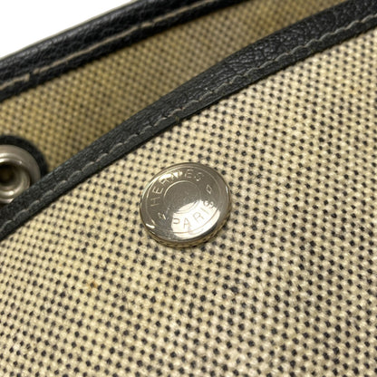 HERMES Garden Party PM Silver Hardware Handbag Towar Ladies [Used]