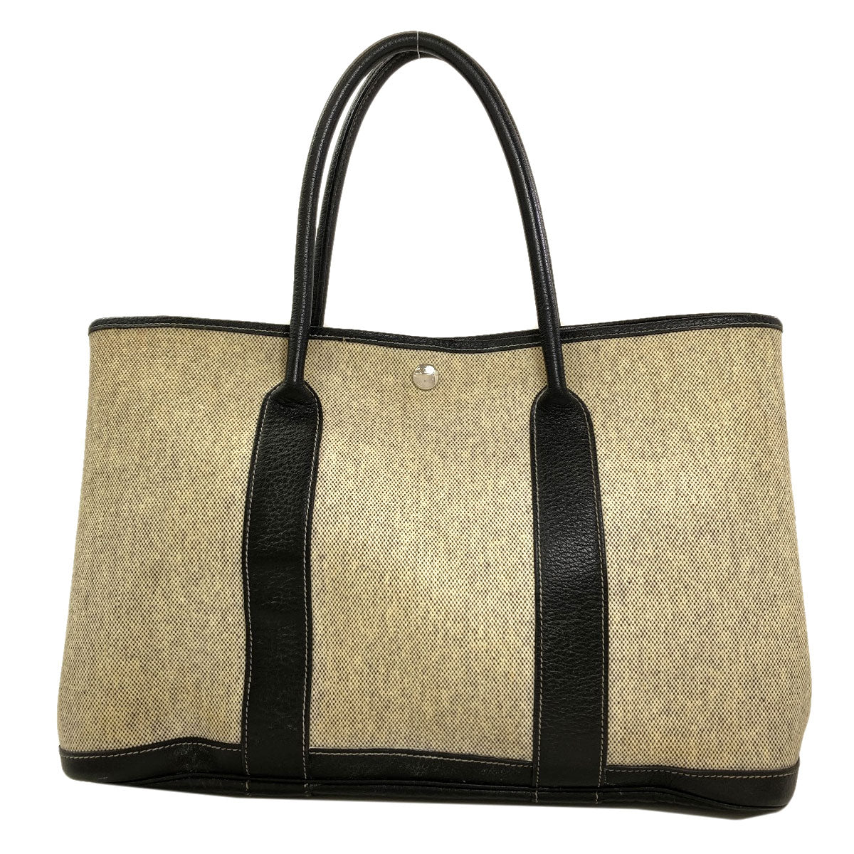 HERMES Garden Party PM Silver Hardware Handbag Towar Ladies [Used]