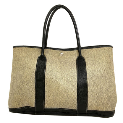 HERMES Garden Party PM Silver Hardware Handbag Towar Ladies [Used]