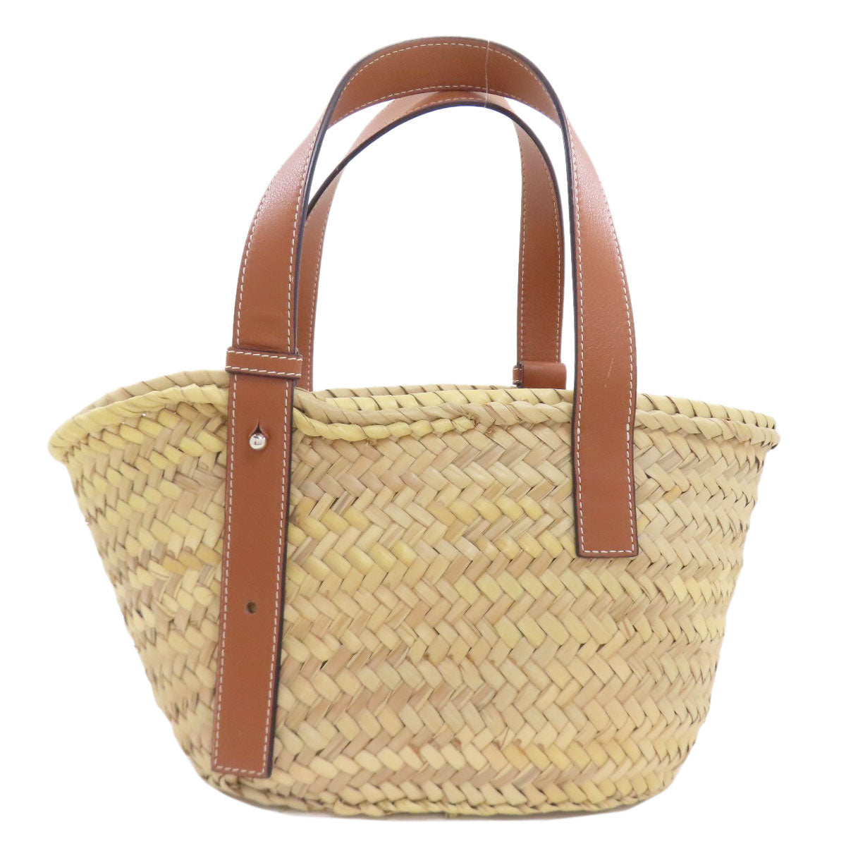 LOEWE Basket bag small Handbag Raffia Ladies [Used]