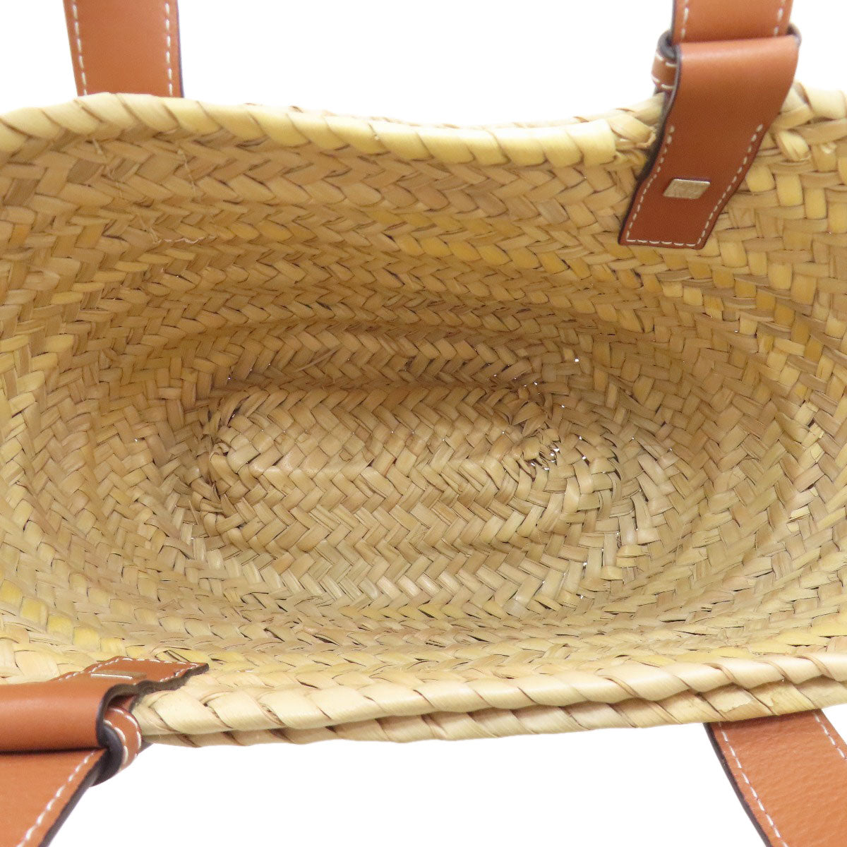 LOEWE Basket bag small Handbag Raffia Ladies [Used]