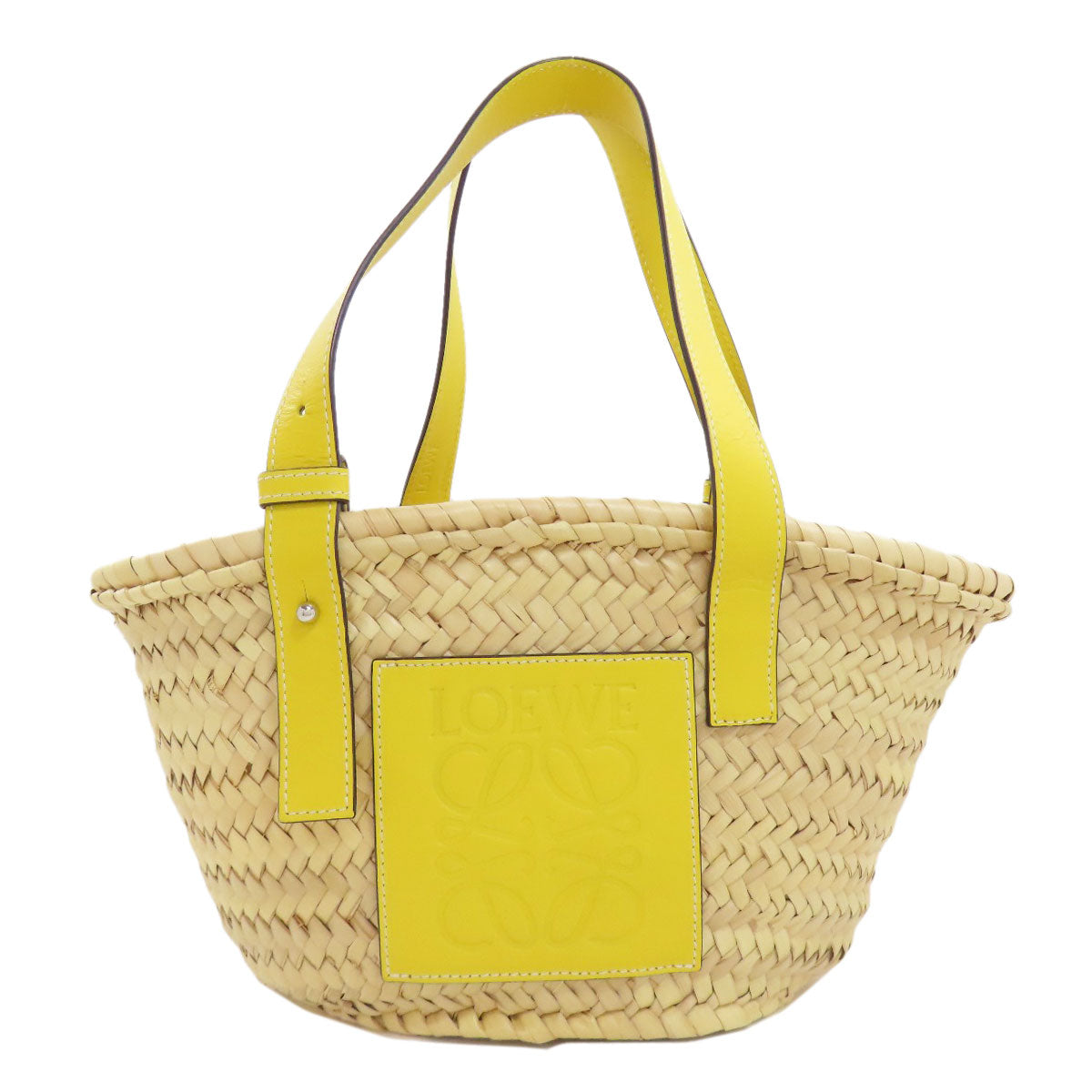 LOEWE Basket bag small Handbag Raffia Ladies [Used]