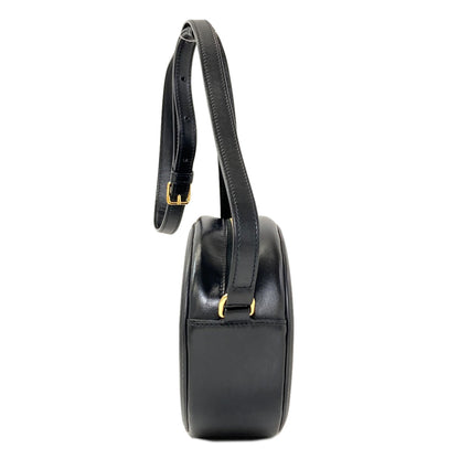 CELINE Triomphe Oval Purse Shoulder Bag Calf Ladies [Used]