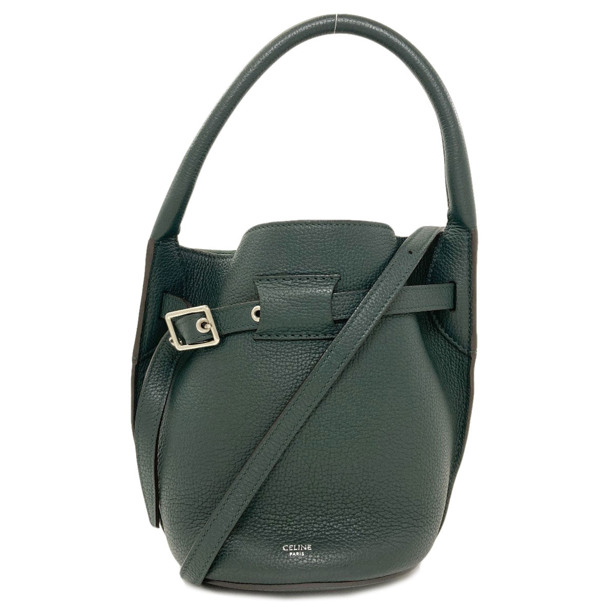 CELINE Big Bag Bucket Nano 2WAY Handbag Calf Ladies [Used]