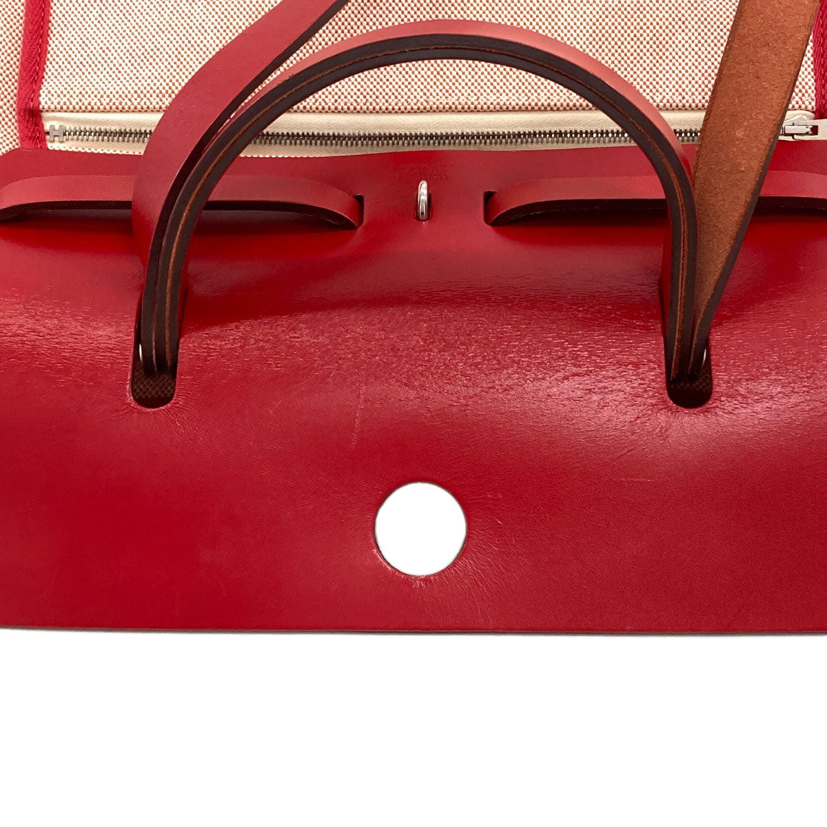 HERMES Alebag Zip 31 Pegasus Pop SilverHardware Handbag Towar Ladies [Used]
