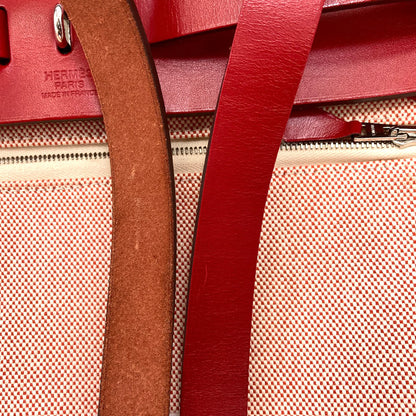 HERMES Alebag Zip 31 Pegasus Pop SilverHardware Handbag Towar Ladies [Used]