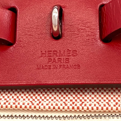 HERMES Alebag Zip 31 Pegasus Pop SilverHardware Handbag Towar Ladies [Used]