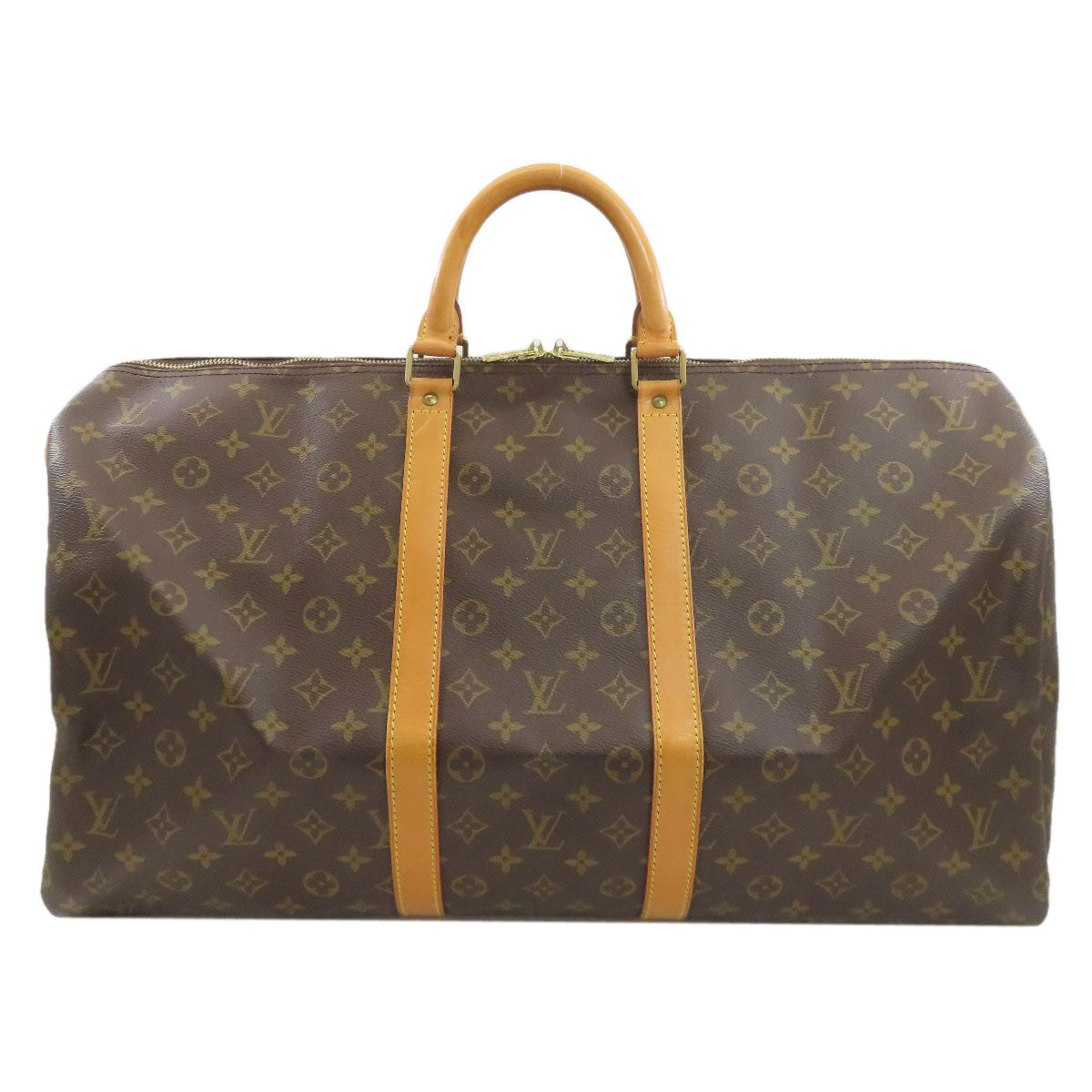 LOUIS VUITTON M41424 Kiepol 55 Boston bag Monogram canvas Ladies [Used]