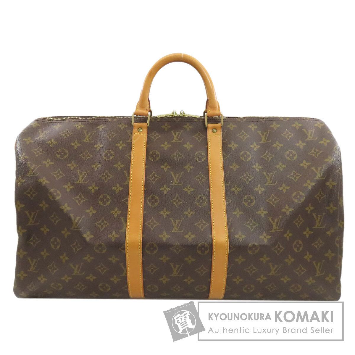 LOUIS VUITTON M41424 Kiepol 55 Boston bag Monogram canvas Ladies [Used]