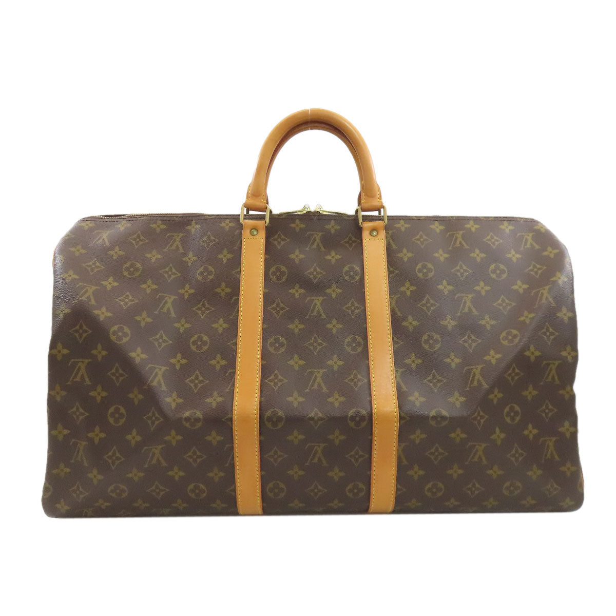 LOUIS VUITTON M41424 Kiepol 55 Boston bag Monogram canvas Ladies [Used]