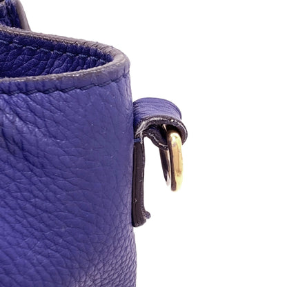 CELINE Luggage nano 2 WAY Handbag Leather Ladies [Used]