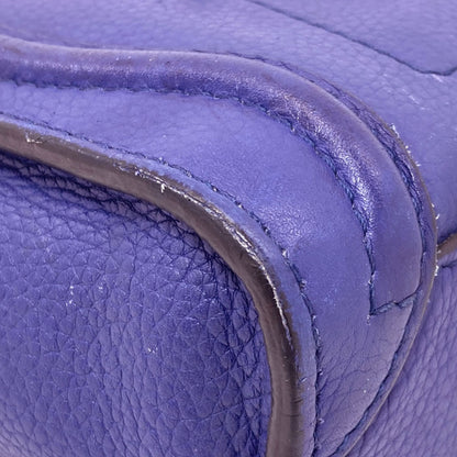 CELINE Luggage nano 2 WAY Handbag Leather Ladies [Used]