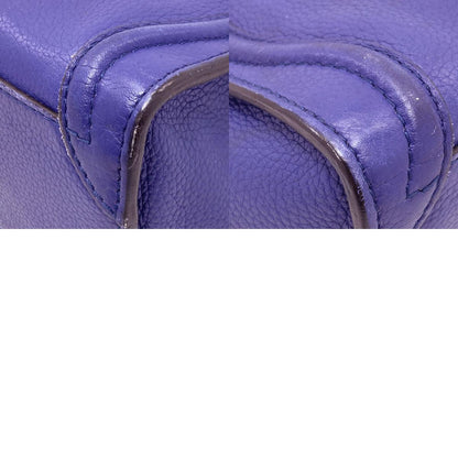 CELINE Luggage nano 2 WAY Handbag Leather Ladies [Used]