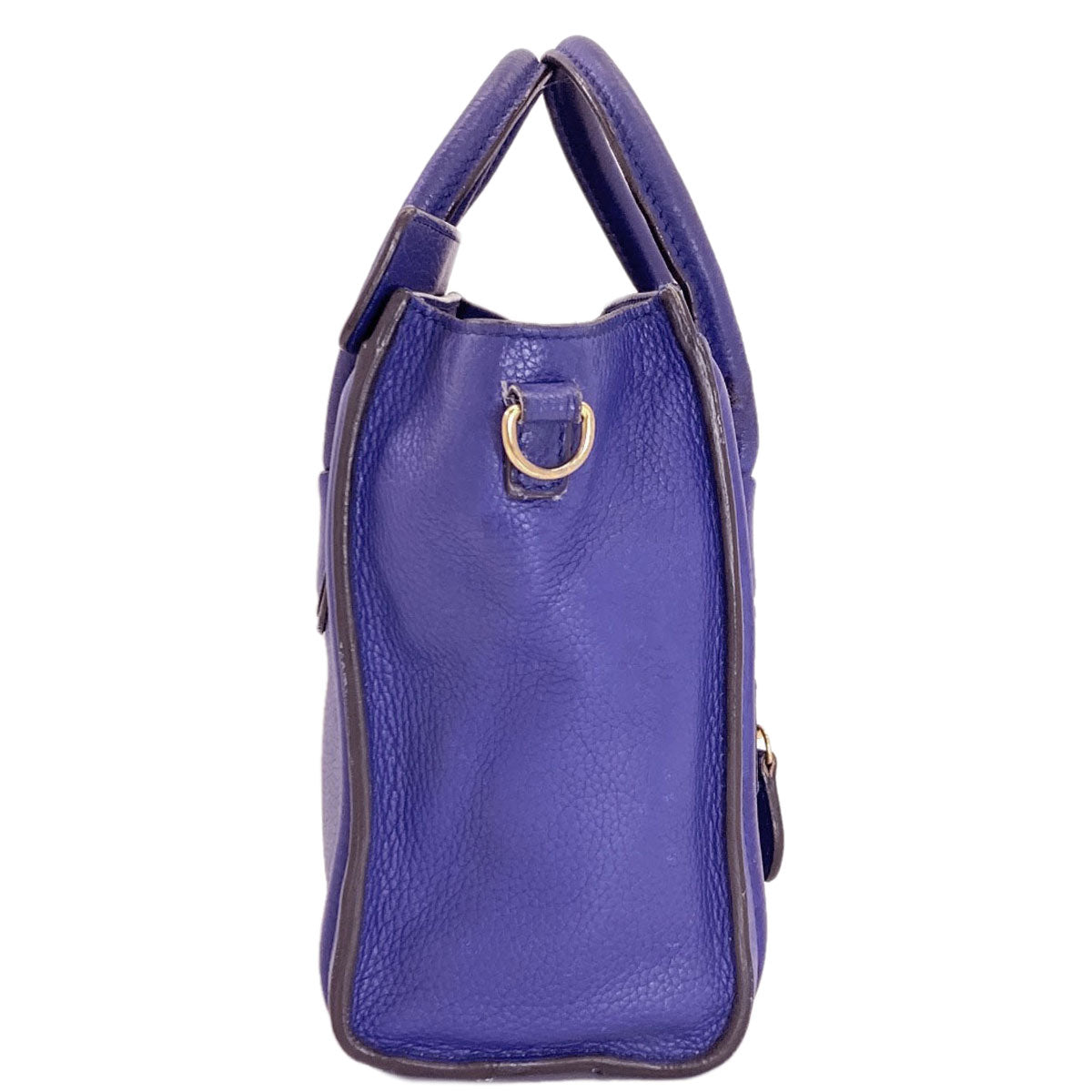 CELINE Luggage nano 2 WAY Handbag Leather Ladies [Used]