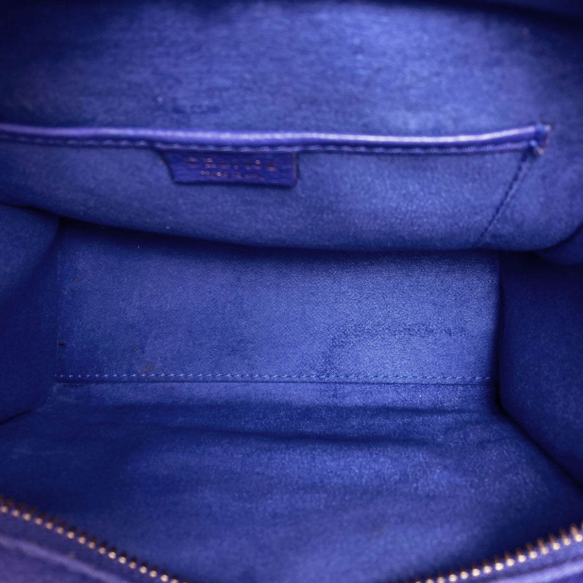 CELINE Luggage nano 2 WAY Handbag Leather Ladies [Used]