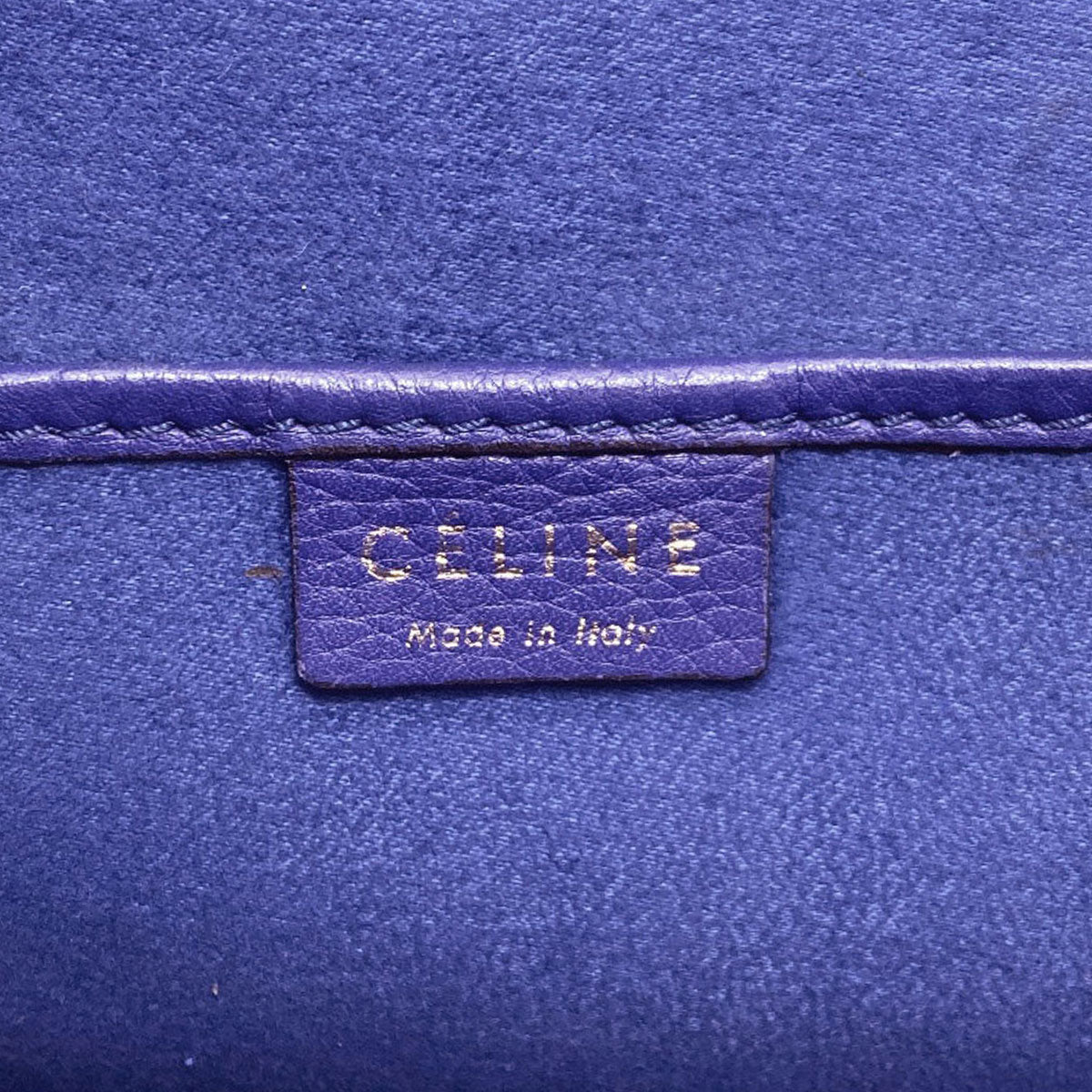 CELINE Luggage nano 2 WAY Handbag Leather Ladies [Used]