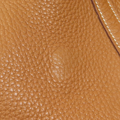 HERMES Picotin Lock MM Gold GoldHardware Handbag Taurillon Clemence Ladies [Used]