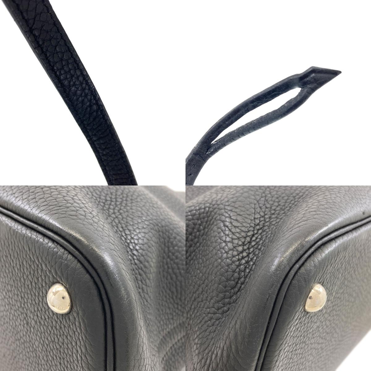 HERMES Bolide35 SilverHardware Handbag Taurillon Clemence Ladies [Used]